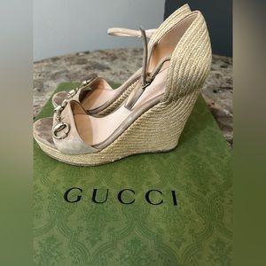 Gucci wedges